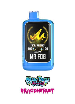 Mr Fog Nova 36K Disposable Vape — 36000 Puffs — 20mL – Blue Razz Steezy Dragonfruit