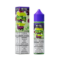 Mr Fog Salt Nic Vape Juice — All Flavours — 60mL – Grape - Apple Steezy