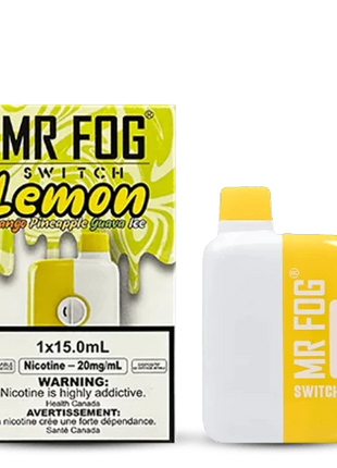 MR FOG SWITCH Disposable Vape - 5500 Puffs - 15mL - Liberty Vape