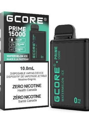 NICOTINE FREE - Gcore Prime 15000 Disposable Vape - 15000 Puffs - 10mL - 0mg - Gcore - Liberty Vape