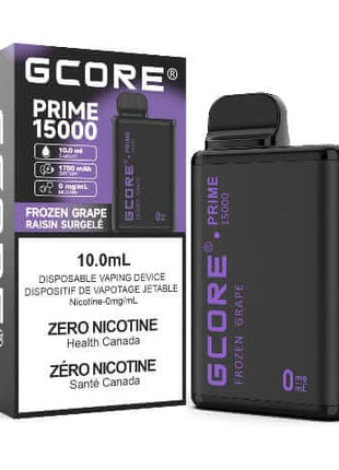 NICOTINE FREE - Gcore Prime 15000 Disposable Vape - 15000 Puffs - 10mL - 0mg - Gcore - Liberty Vape