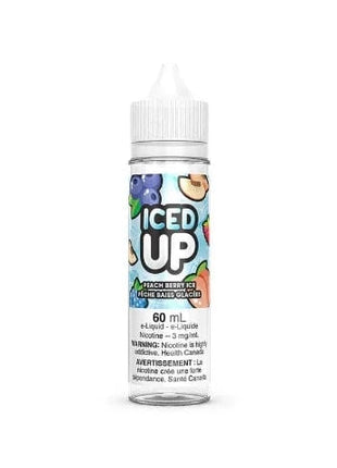 Peach Berry Ice - ICED UP E-Liquid - 60mL - Liberty Vape