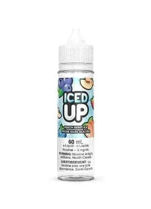 Peach Berry Ice - ICED UP E-Liquid - 60mL - Liberty Vape