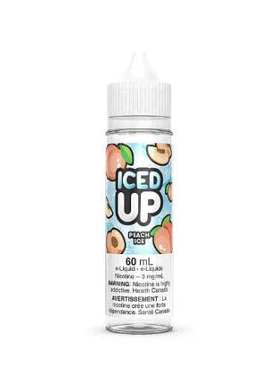 Peach Ice - ICED UP E-Liquid - 60mL - Liberty Vape