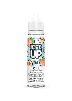 Peach Ice - ICED UP E-Liquid - 60mL - Liberty Vape