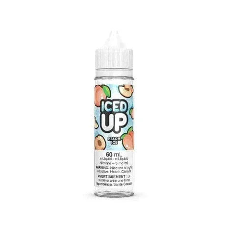 Peach Ice - ICED UP E-Liquid - 60mL - Liberty Vape