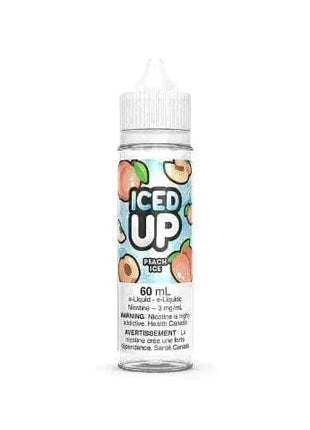 Peach Ice - ICED UP E-Liquid - 60mL - Liberty Vape
