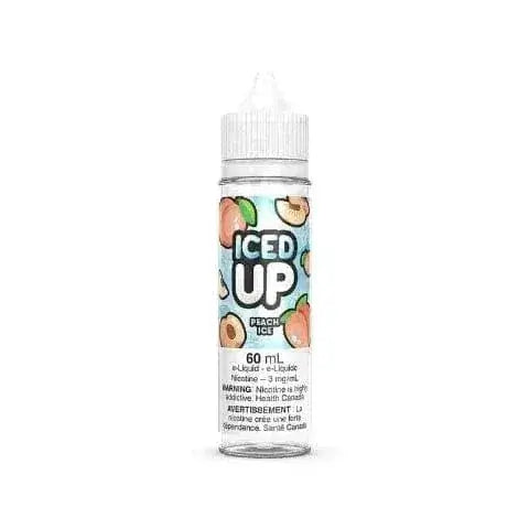 juicy peach ice vape juice Peach Ice - ICED UP E-Liquid - 60mL