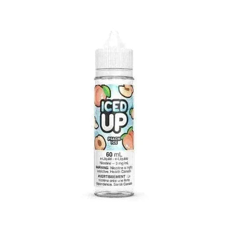 Peach Ice - ICED UP E-Liquid - 60mL - Liberty Vape
