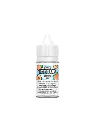 Peach Ice Nic Salt - ICED Up Salts - 30mL - Liberty Vape