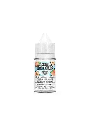 Peach Ice Nic Salt - ICED Up Salts - 30mL - Liberty Vape