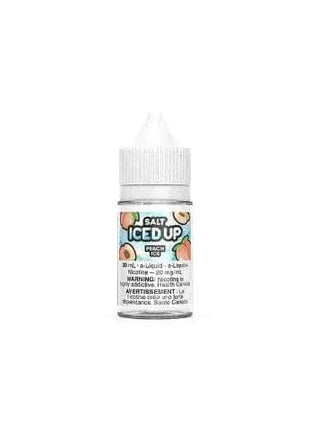 Peach Ice Nic Salt - ICED Up Salts - 30mL - Liberty Vape