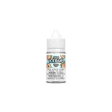 Peach Ice Nic Salt - ICED Up Salts - 30mL - Liberty Vape