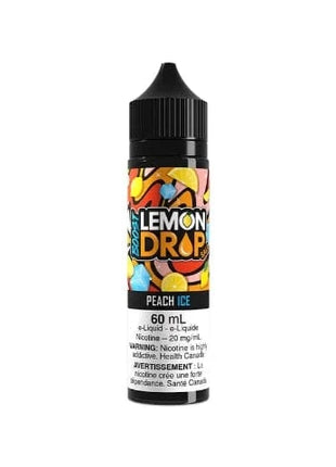 Peach ICE Salt Nic - Lemon Drop Boost Salts - 60mL (Manitoba) - Liberty Vape