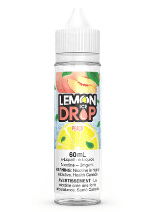 Peach - Lemon Drop ICE E-Liquid - 60mL - Liberty Vape