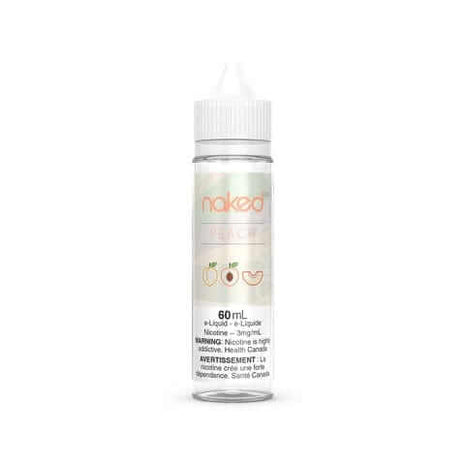 Peach (Peachy Peach) - NAKED 100 E-Liquid - 60mL - Naked 100 - Liberty Vape