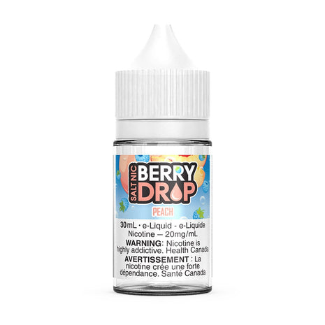 Peach Salt Nic - Berry Drop Salts E-Liquid - 30mL - Liberty Vape