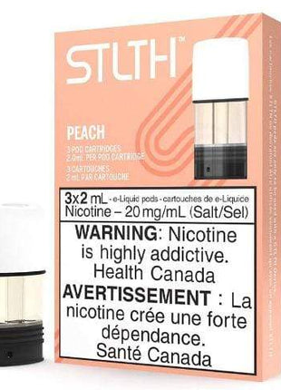 PEACH - STLTH Pods - (Bold/Salt Nic) - Liberty Vape