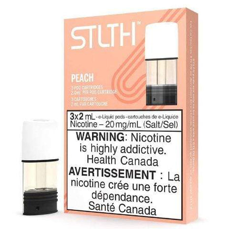 PEACH - STLTH Pods - (Bold/Salt Nic) - Liberty Vape