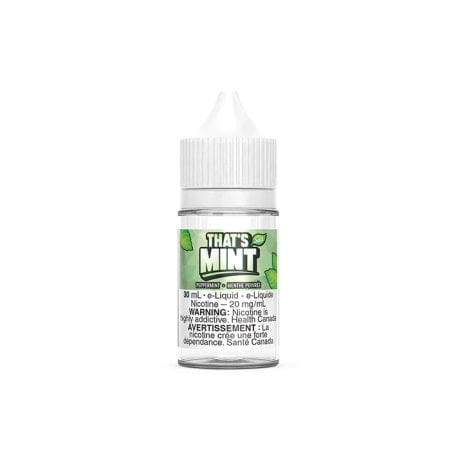 Peppermint - Thats Mint Salt - 30mL E-Juice | Liberty Vape Peppermint - Thats Mint Salt - 30mL E-Juice | Liberty Vape