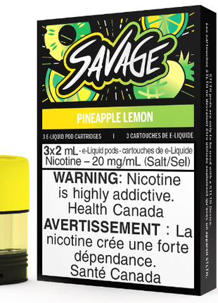 Pineapple Lemon - Savage - STLTH Pods - Liberty Vape