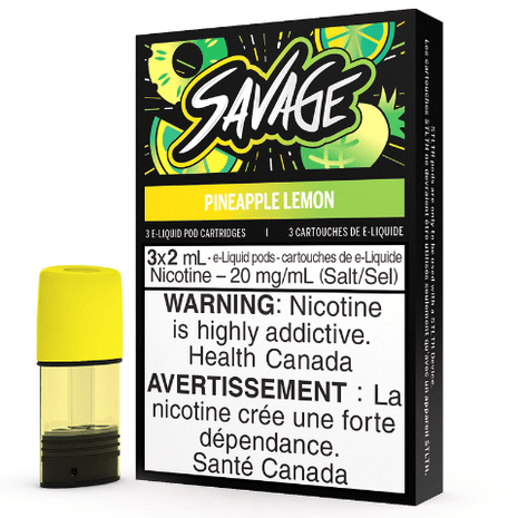 Pineapple Lemon - Savage - STLTH Pods - Liberty Vape