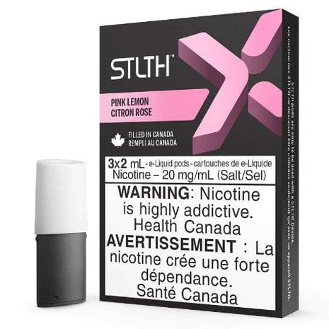 Pink Lemon STLTH X - STLTH Pods - (Bold/Salt Nic) - Liberty Vape