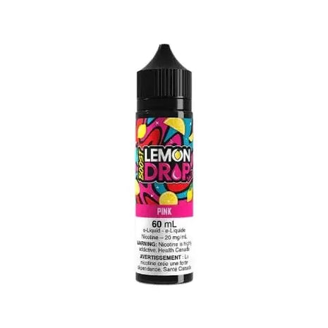 Pink Salt Nic - Lemon Drop Boost Salts - 60mL - Lemon Drop - Liberty Vape