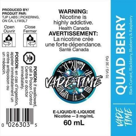 Quad Berry - Vape Time E-Juice - 60ml - Liberty Vape