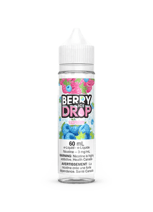 Raspberry - Berry Drop ICE E-Liquid - 60mL - Liberty Vape