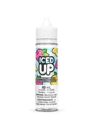 Raspberry Lemon Ice - ICED UP E-Liquid - 60mL - Liberty Vape