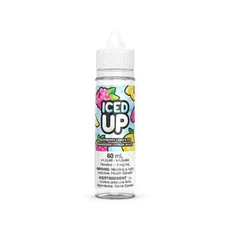 Raspberry Lemon Ice - ICED UP E-Liquid - 60mL - Liberty Vape
