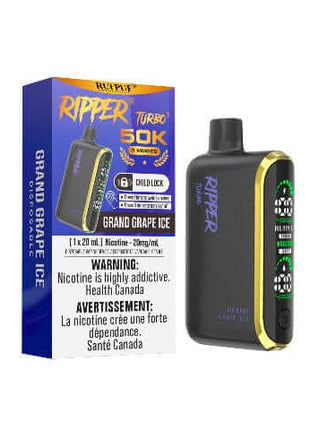 Ripper Turbo 3 50K Disposable Vape by RufPuf - 50000 Puffs - 20mL - Ripper - Liberty Vape