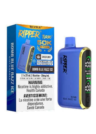 Ripper Turbo 3 50K Disposable Vape by RufPuf - 50000 Puffs - 20mL - Ripper - Liberty Vape