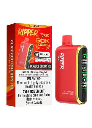 Ripper Turbo 3 50K Disposable Vape by RufPuf - 50000 Puffs - 20mL - Ripper - Liberty Vape
