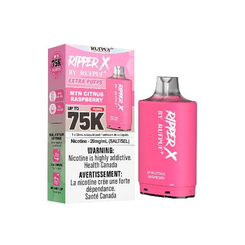 Ripper X 75K Pods by RufPuf - 75,000 Puffs - 20mL  Liberty Vape