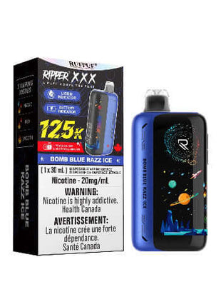 Ripper XXX 125K Disposable Vape by RufPuf - 125,000 Puffs - 30mL - Ripper - Liberty Vape