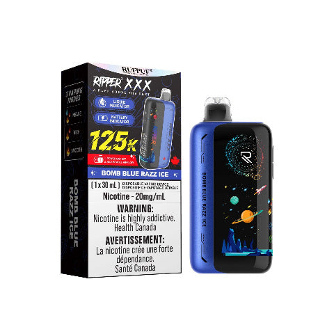 Ripper XXX 125K Disposable Vape by RufPuf - 125,000 Puffs - 30mL - Liberty Vape