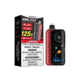 Ripper XXX 125K Disposable Vape by RufPuf - 125,000 Puffs - 30mL - Liberty Vape