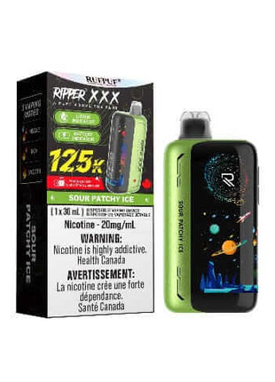 Ripper XXX 125K Disposable Vape by RufPuf - 125,000 Puffs - 30mL - Ripper - Liberty Vape