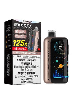 Ripper XXX 125K Disposable Vape - RufPuf - 125K Puffs - 30mL Liberty Vape Ripper XXX 125K Disposable Vape - RufPuf - 125K Puffs - 30mL Liberty Vape