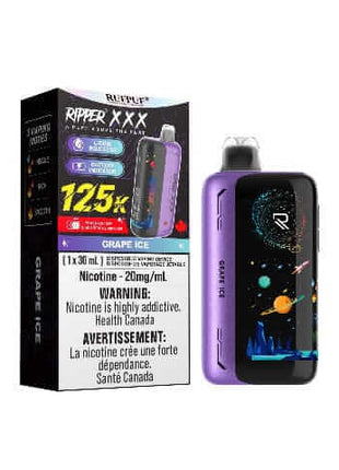 Ripper XXX 125K Disposable Vape by RufPuf - 125,000 Puffs - 30mL - Ripper - Liberty Vape