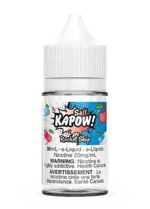 Rocket Ship Nic Salts - Kapow Salt E-Liquid - 30mL - Liberty Vape