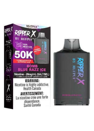 RufPuf Ripper X 50K Pods - All Flavours - 50,000 Puffs - 20ml - RufPuf Ripper X - Liberty Vape