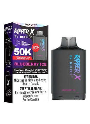 RufPuf Ripper X 50K Pods - All Flavours - 50,000 Puffs - 20ml - RufPuf Ripper X - Liberty Vape