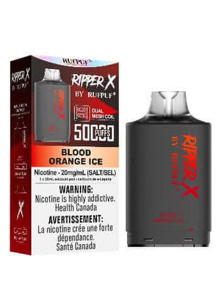 RufPuf Ripper X 50K Pods - All Flavours - 50,000 Puffs - 20ml - RufPuf Ripper X - Liberty Vape