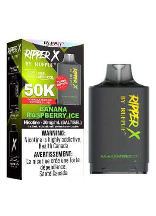 RufPuf Ripper X 50K Pods - All Flavours - 50,000 Puffs - 20ml - RufPuf Ripper X - Liberty Vape