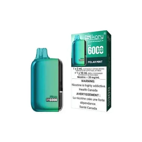 Sikary S6000 Disposable Vape - 6000 Puffs - 1/Pack - Sikary - Liberty Vape
