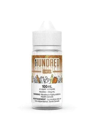 Sinful - 1HUNDRED E-Liquid - 100mL - Liberty Vape