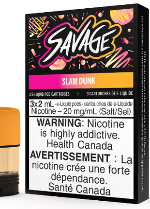 Slam Dunk - Savage - STLTH Pods - Liberty Vape